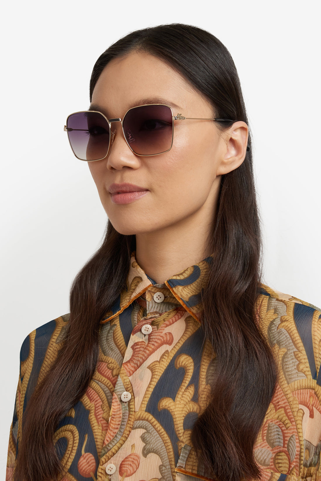 Translation missing: es.seo.product.type.gafas-de-sol etro 0061/f/s j5g 9o dorado square femenino talla 60mm - Translation missing: es.seo.product.alt.imagen-secundaria