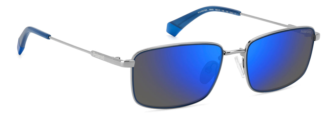 Translation missing: es.seo.product.type.gafas-de-sol polaroid pld 6227/s/x v84 5x rutenio rectangular unisex talla 56mm - Translation missing: es.seo.product.alt.imagen-secundaria