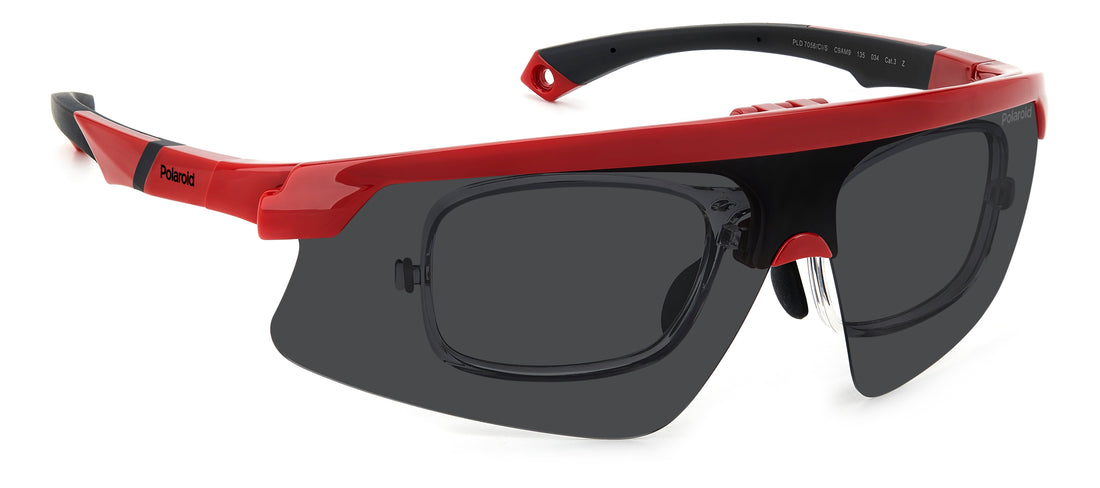 Translation missing: es.seo.product.type.gafas-de-sol polaroid pld 7056/ci/s c9a m9 rojo rectangular masculino talla 99mm - Translation missing: es.seo.product.alt.imagen-secundaria