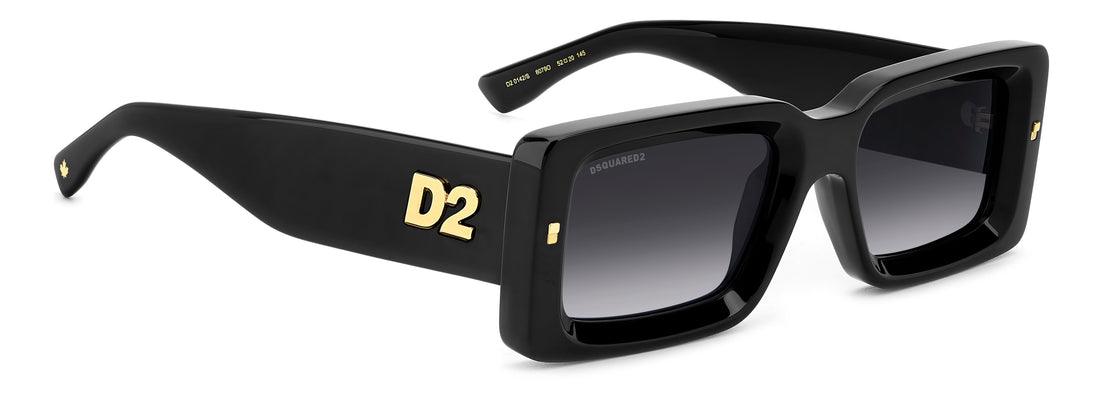 Translation missing: es.seo.product.type.gafas-de-sol dsquared2 d2 0142/s 807 9o negro rectangular masculino talla 52mm - Translation missing: es.seo.product.alt.imagen-secundaria