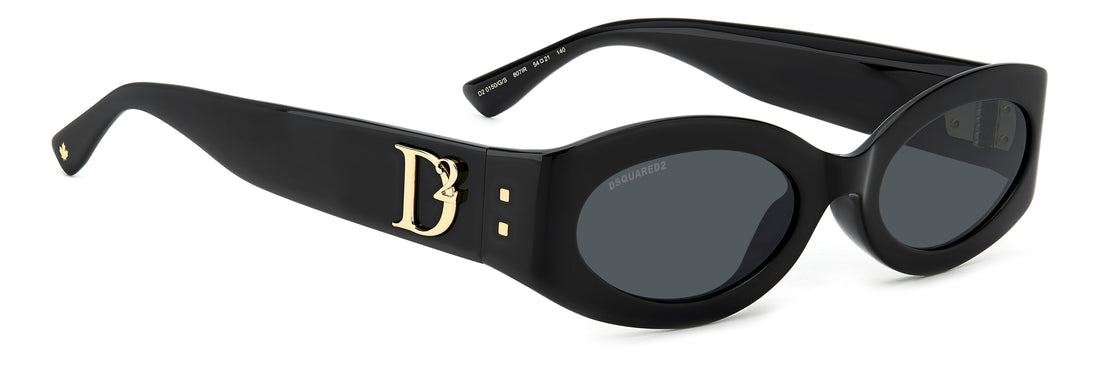 Translation missing: es.seo.product.type.gafas-de-sol dsquared2 d2 0150/g/s 807 ir negro oval femenino talla 54mm - Translation missing: es.seo.product.alt.imagen-secundaria