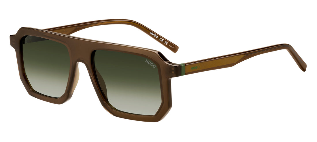 Translation missing: es.seo.product.type.gafas-de-sol hugo hg 1312/s 09q 9k brown rectangular flat top masculino talla 53mm - Translation missing: es.seo.product.alt.imagen-principal
