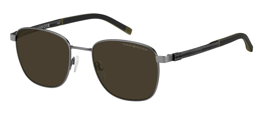 Translation missing: es.seo.product.type.gafas-de-sol tommy hilfiger th 2138/s r80 70 rutenio rectangular masculino talla 53mm - Translation missing: es.seo.product.alt.imagen-principal