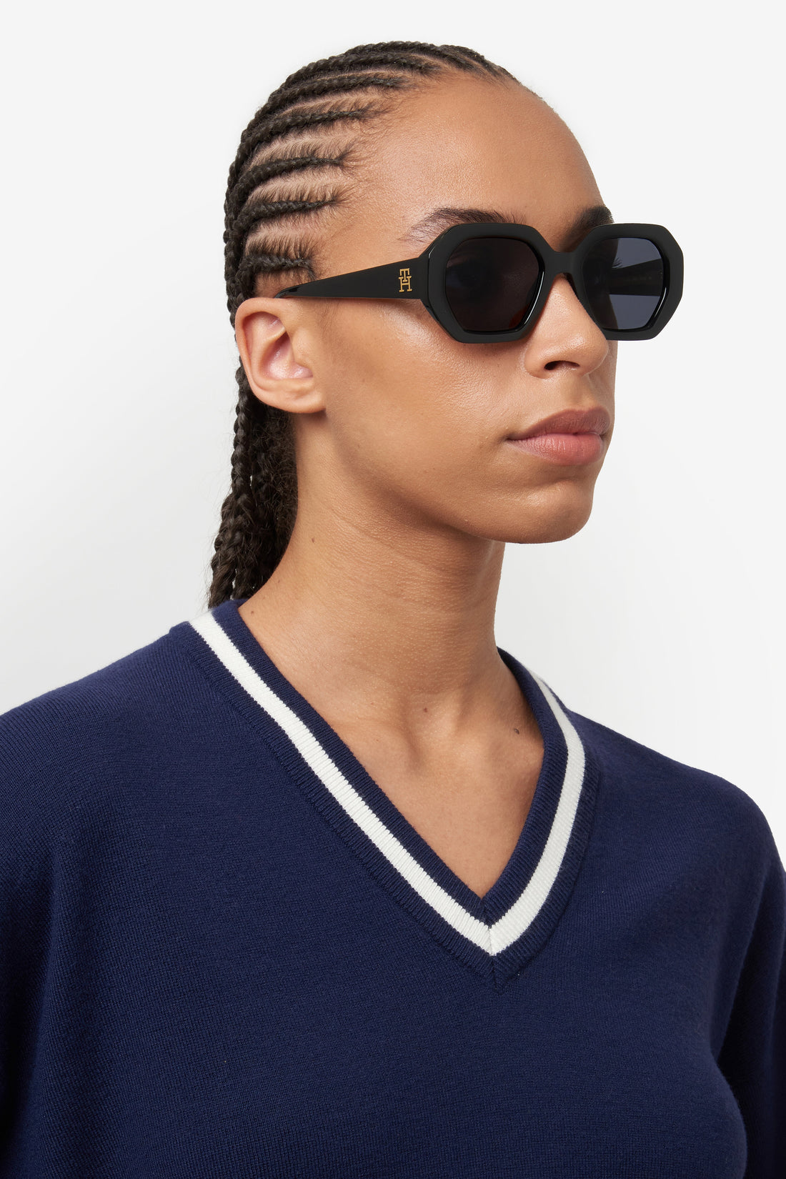 Translation missing: es.seo.product.type.gafas-de-sol tommy hilfiger th 2155/s 807 ir negro rectangular geometrical femenino talla 52mm - Translation missing: es.seo.product.alt.imagen-secundaria