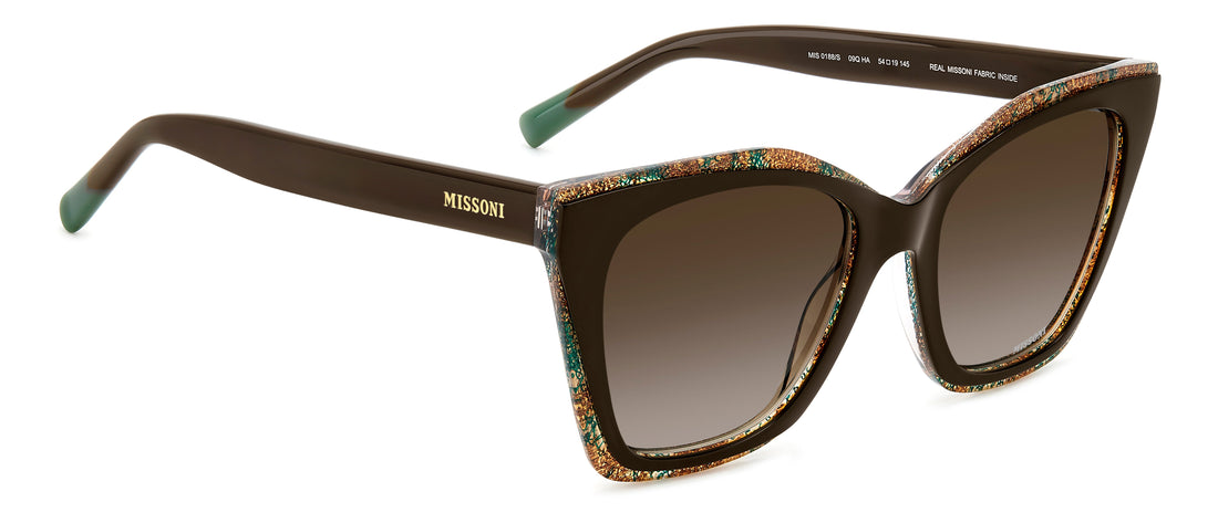 Translation missing: es.seo.product.type.gafas-de-sol missoni mis 0188/s 09q ha brown rectangular femenino talla 54mm - Translation missing: es.seo.product.alt.imagen-secundaria