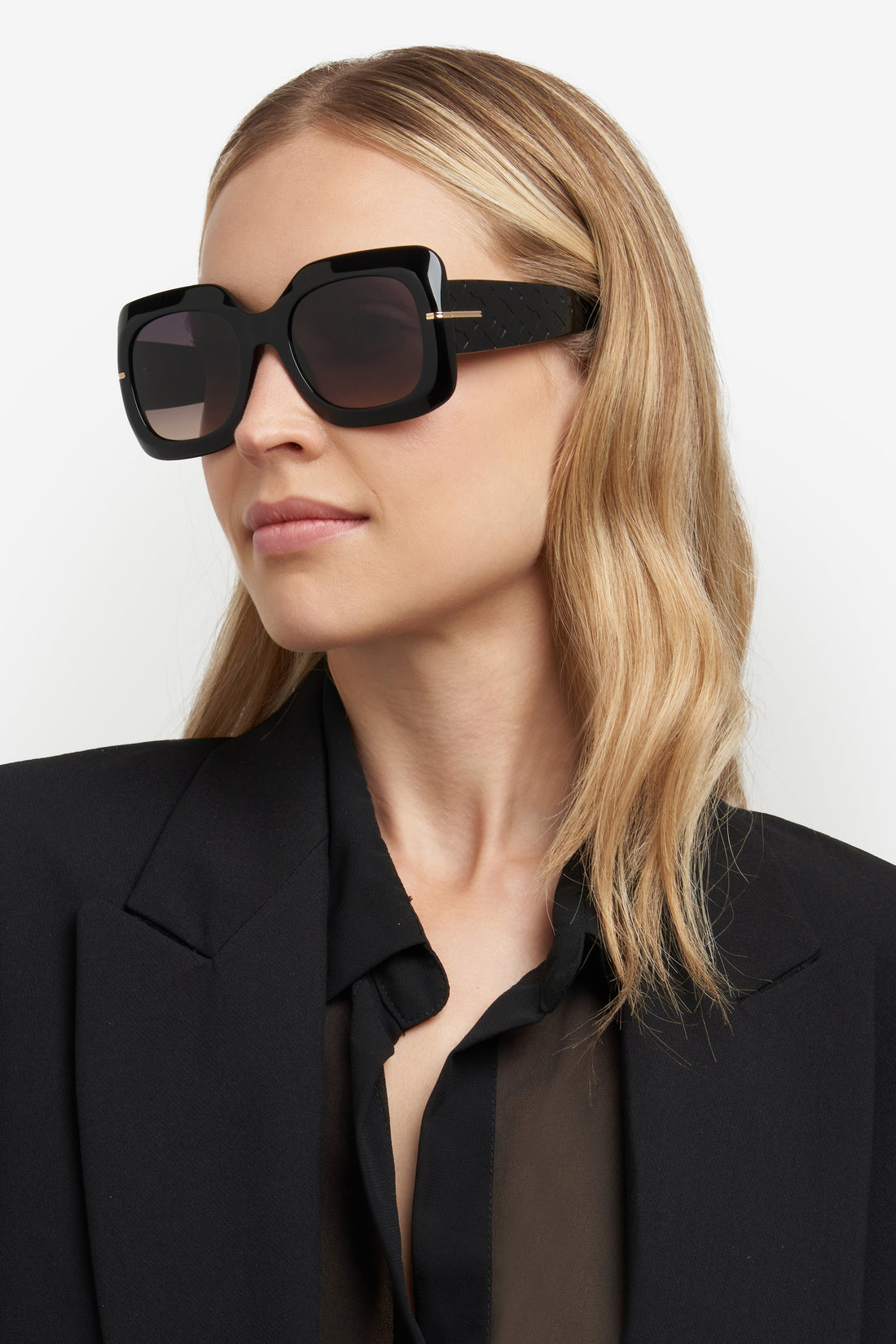 Translation missing: es.seo.product.type.gafas-de-sol hugo boss boss 1730/s 807 pr negro square femenino talla 54mm - Translation missing: es.seo.product.alt.imagen-secundaria
