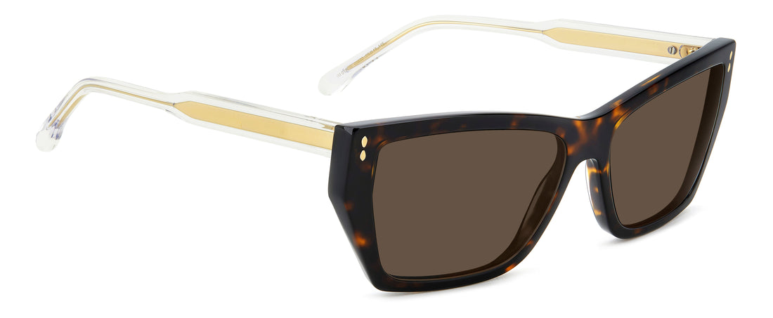 Translation missing: es.seo.product.type.gafas-de-sol isabel marant im 0197/s 086 70 havana rectangular femenino talla 59mm - Translation missing: es.seo.product.alt.imagen-secundaria
