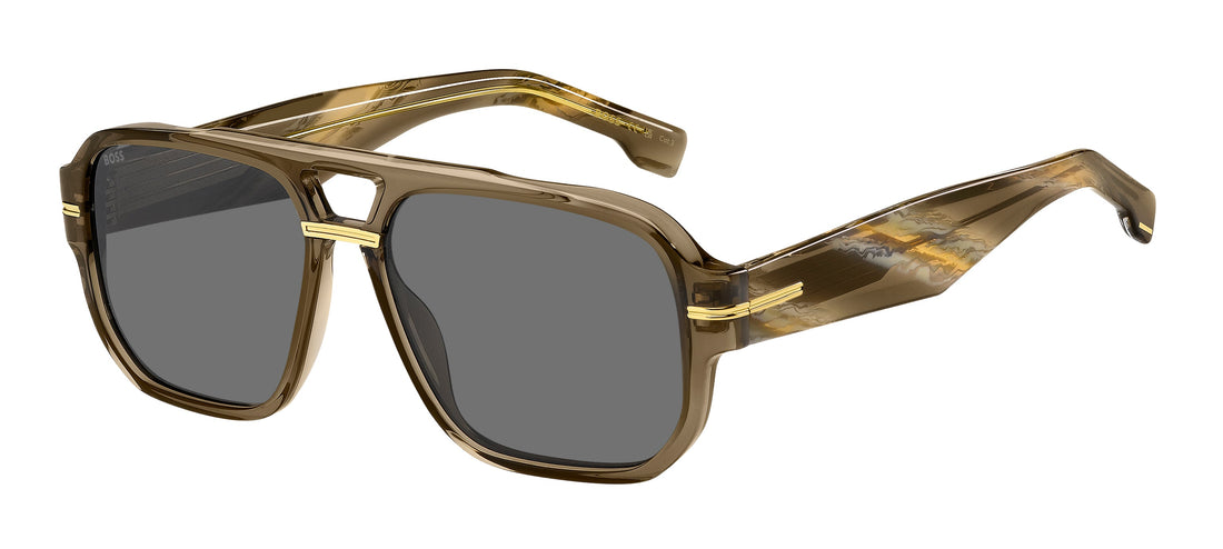 Translation missing: es.seo.product.type.gafas-de-sol hugo boss boss 1718/s 09q 2k marron rectangular masculino talla 57mm - Translation missing: es.seo.product.alt.imagen-principal