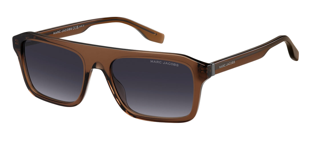 Translation missing: es.seo.product.type.gafas-de-sol marc jacobs marc 789/s 09q 9o brown rectangular flat top masculino talla 55mm - Translation missing: es.seo.product.alt.imagen-principal