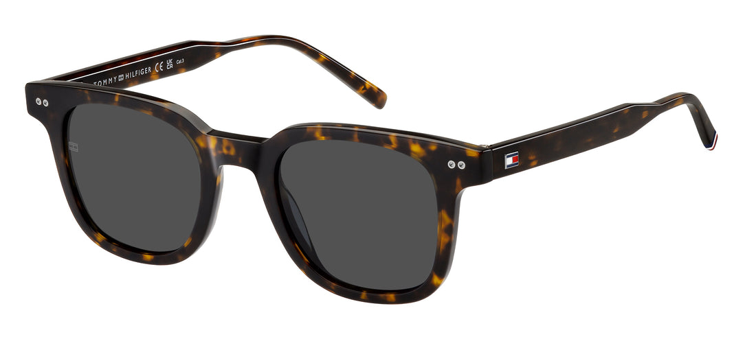 Translation missing: es.seo.product.type.gafas-de-sol tommy hilfiger th 2126/s 086 ir havana rectangular masculino talla 48mm - Translation missing: es.seo.product.alt.imagen-principal
