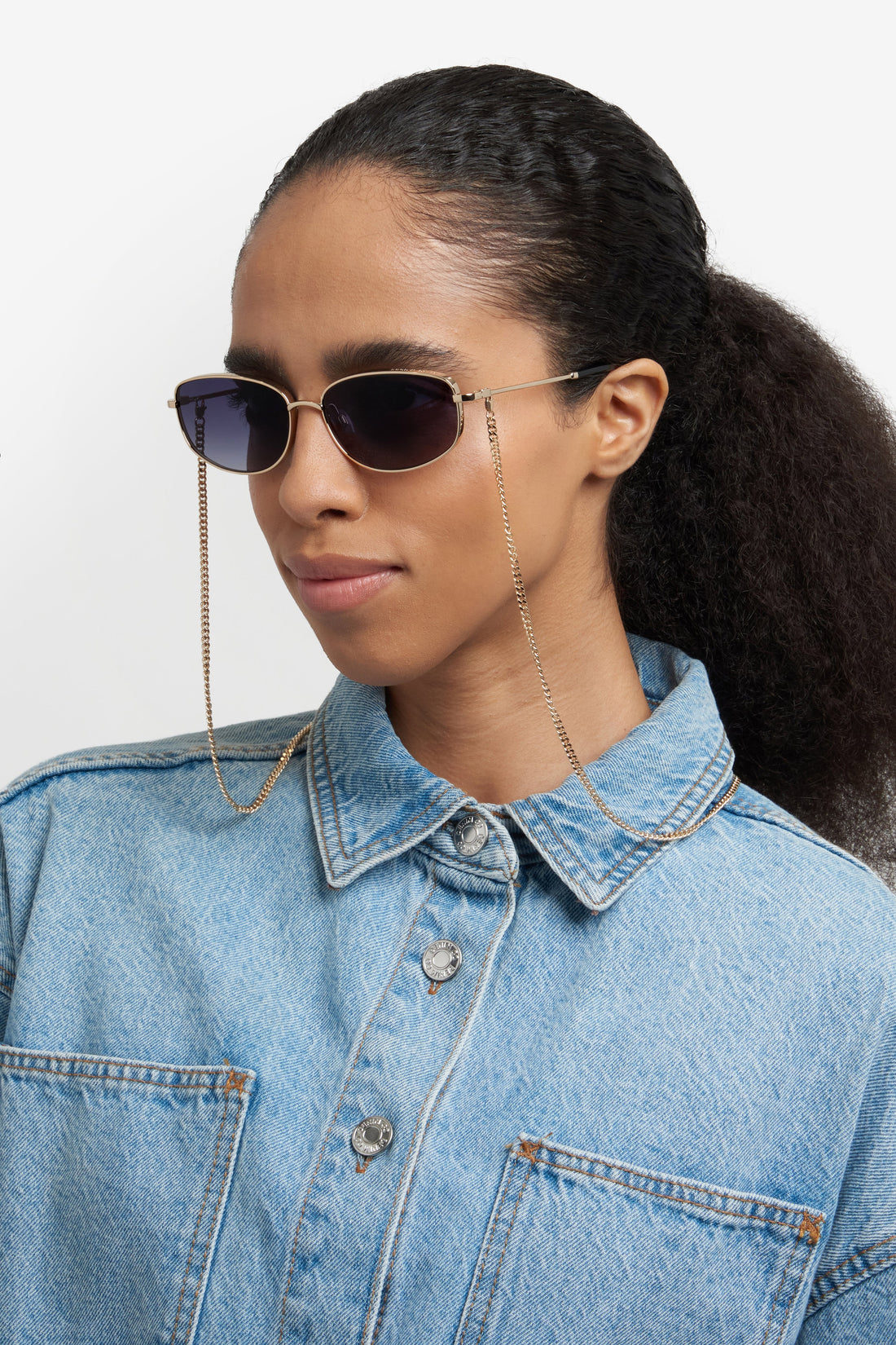 Translation missing: es.seo.product.type.gafas-de-sol marc jacobs marc 772/n/s rhl 9o dorado oval femenino talla 60mm - Translation missing: es.seo.product.alt.imagen-secundaria