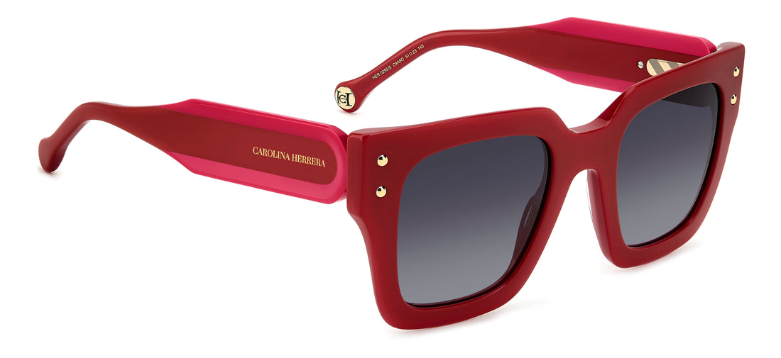 Translation missing: es.seo.product.type.gafas-de-sol carolina herrera her 0255/s c9a 9o rojo square femenino talla 51mm - Translation missing: es.seo.product.alt.imagen-secundaria