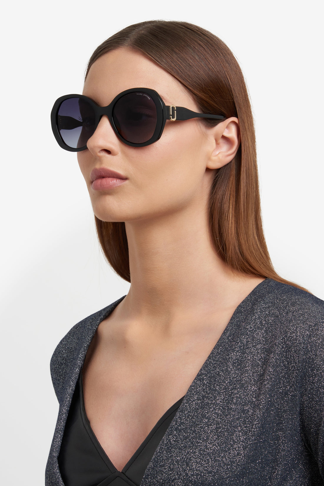Translation missing: es.seo.product.type.gafas-de-sol marc jacobs marc 763/s 807 9o negro oval femenino talla 55mm - Translation missing: es.seo.product.alt.imagen-secundaria
