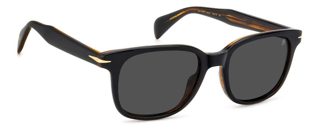 Translation missing: es.seo.product.type.gafas-de-sol david beckham db 1177/s 05k 2k negro rectangular masculino talla 53mm - Translation missing: es.seo.product.alt.imagen-secundaria