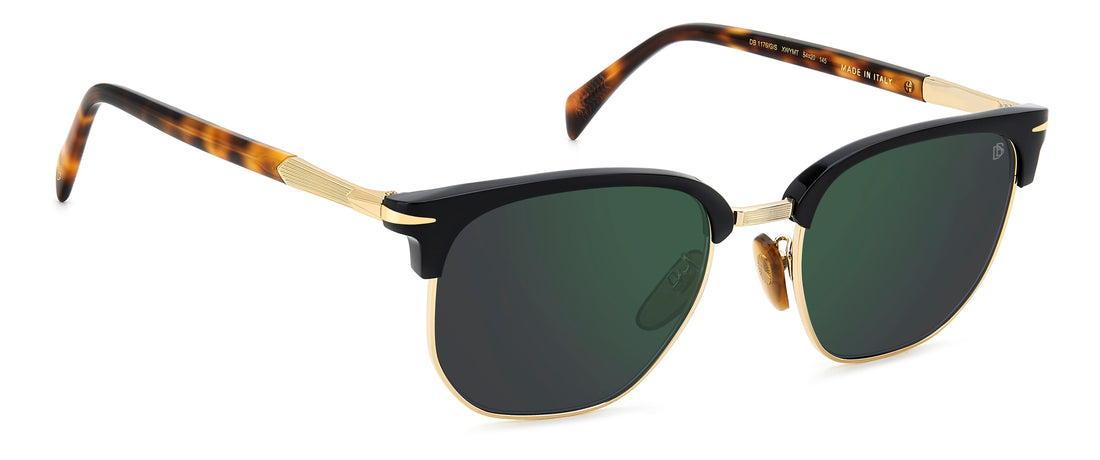 Translation missing: es.seo.product.type.gafas-de-sol david beckham db 1176/g/s xwy mt negro rectangular masculino talla 54mm - Translation missing: es.seo.product.alt.imagen-secundaria