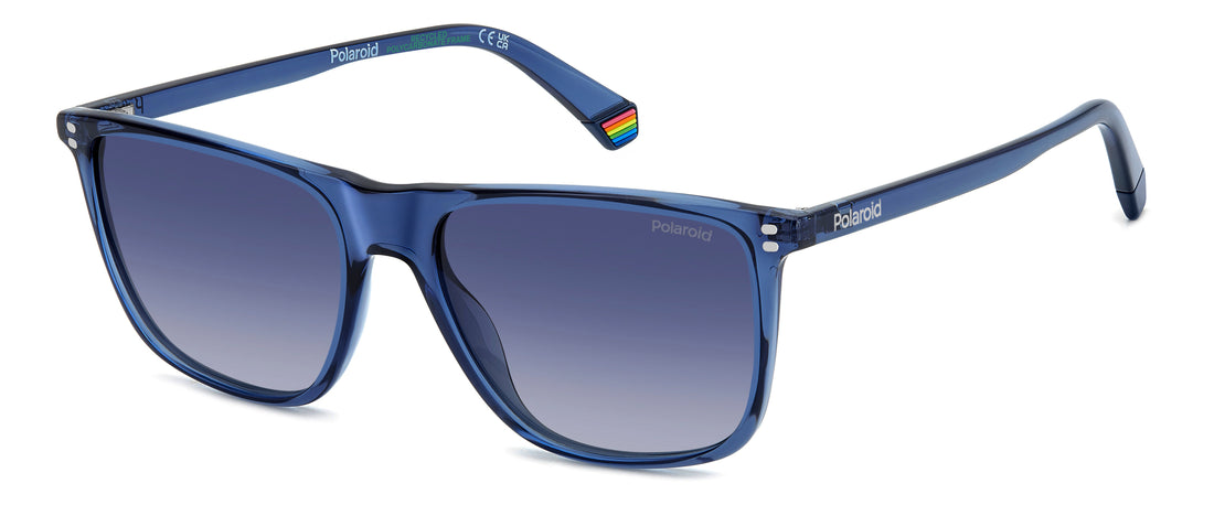 Translation missing: es.seo.product.type.gafas-de-sol polaroid pld 6232/s pjp z7 azul rectangular masculino talla 55mm - Translation missing: es.seo.product.alt.imagen-principal