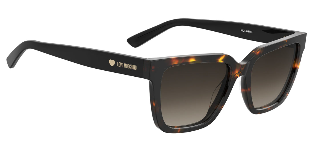 Translation missing: es.seo.product.type.gafas-de-sol moschino love mol087/s 086 ha havana rectangular femenino talla 55mm - Translation missing: es.seo.product.alt.imagen-secundaria