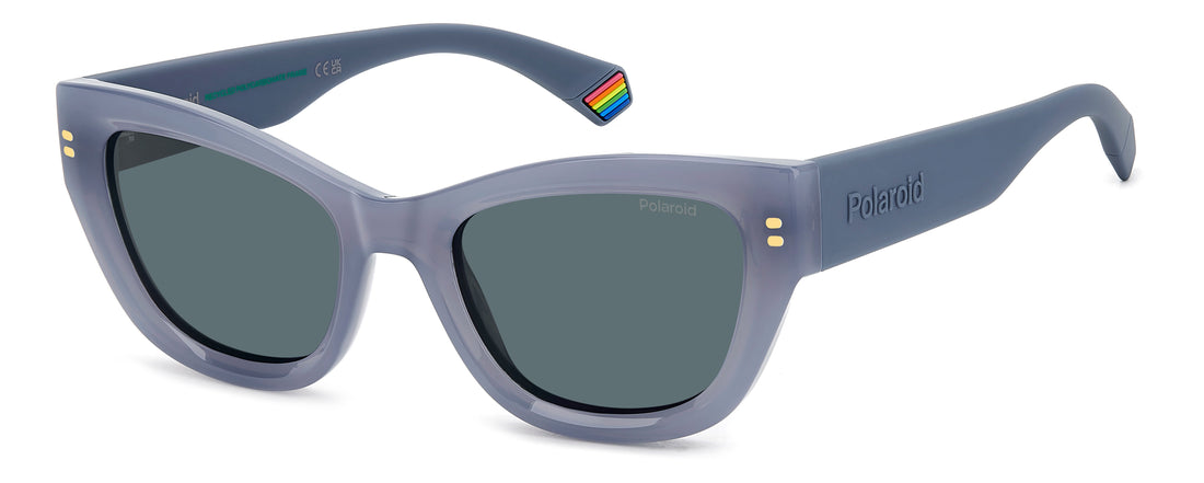 Translation missing: es.seo.product.type.gafas-de-sol polaroid pld 6237/s/x mvu c3 azul cat eye femenino talla 52mm - Translation missing: es.seo.product.alt.imagen-principal