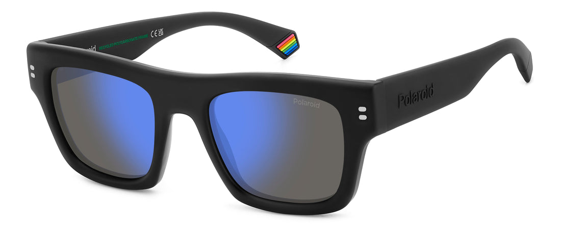 Translation missing: es.seo.product.type.gafas-de-sol polaroid pld 6238/s/x 003 5x negro rectangular masculino talla 51mm - Translation missing: es.seo.product.alt.imagen-principal
