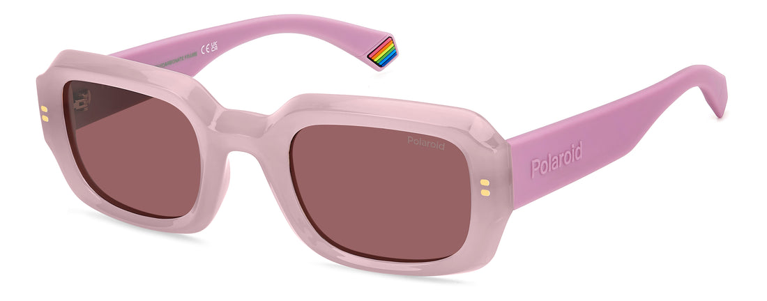 Translation missing: es.seo.product.type.gafas-de-sol polaroid pld 6239/s/x 35j kl rosa rectangular unisex talla 51mm - Translation missing: es.seo.product.alt.imagen-principal