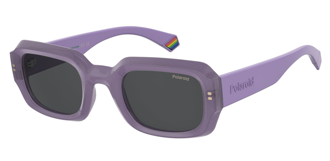 Translation missing: es.seo.product.type.gafas-de-sol polaroid pld 6239/s/x 789 m9 morado rectangular unisex talla 51mm - Translation missing: es.seo.product.alt.imagen-principal