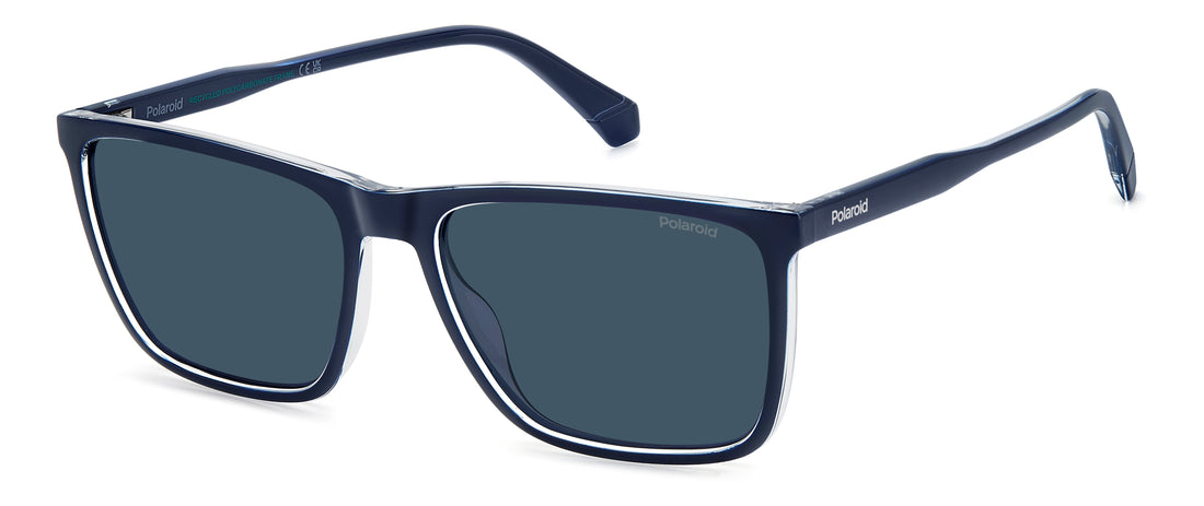 Translation missing: es.seo.product.type.gafas-de-sol polaroid pld 4180/s oxz c3 azul rectangular masculino talla 58mm - Translation missing: es.seo.product.alt.imagen-principal