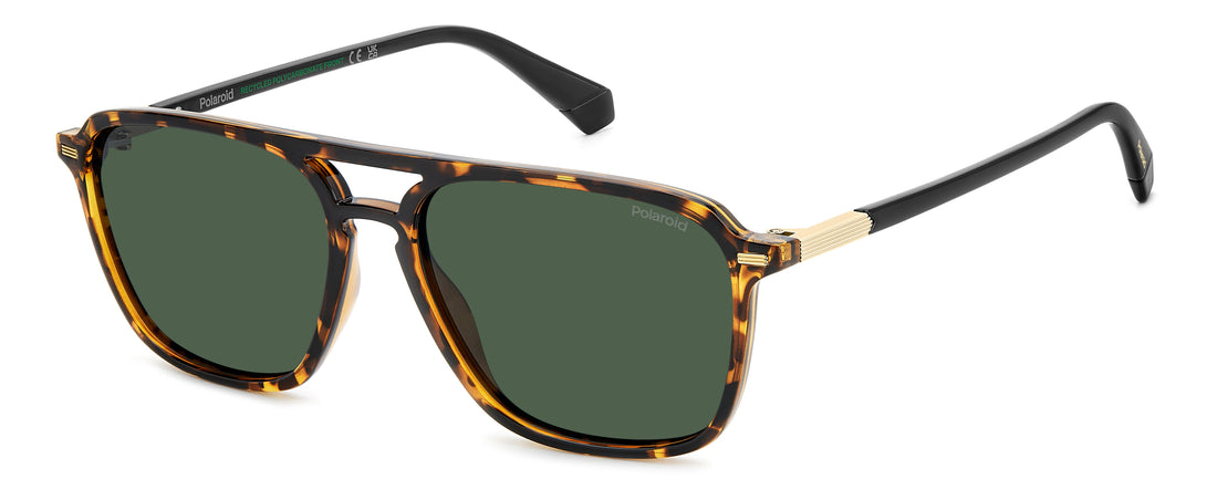 Translation missing: es.seo.product.type.gafas-de-sol polaroid pld 4182/s/x 086 uc havana rectangular masculino talla 57mm - Translation missing: es.seo.product.alt.imagen-principal