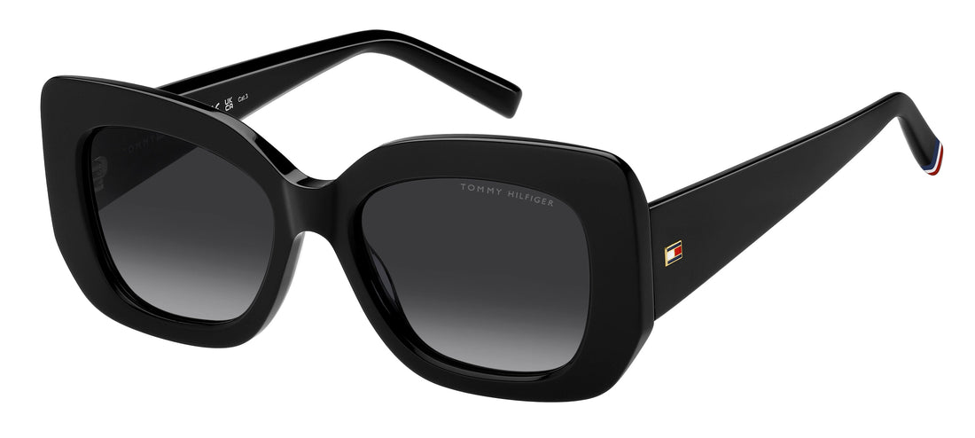 Translation missing: es.seo.product.type.gafas-de-sol tommy hilfiger th 2224/s 807 9o negro rectangular femenino talla 52mm - Translation missing: es.seo.product.alt.imagen-principal