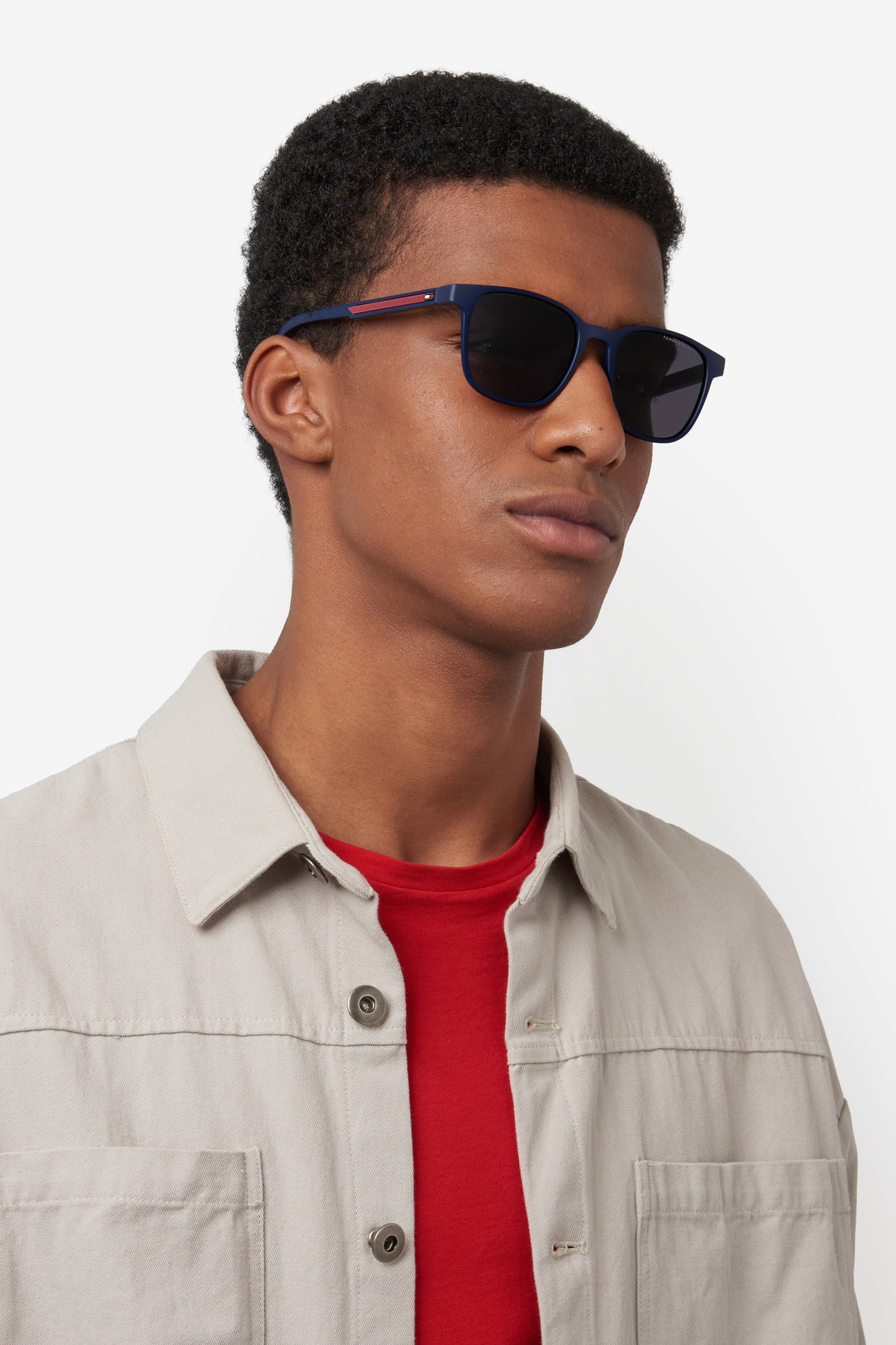 Translation missing: es.seo.product.type.gafas-de-sol tommy hilfiger th 2202/s 8ru ir azul rectangular masculino talla 51mm - Translation missing: es.seo.product.alt.imagen-secundaria