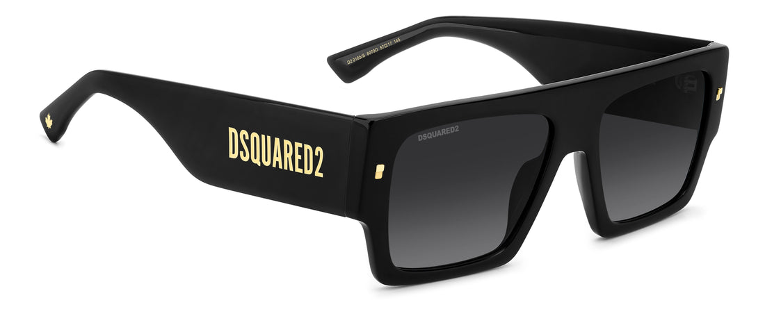 Translation missing: es.seo.product.type.gafas-de-sol dsquared2 d2 0165/s 807 9o negro rectangular masculino talla 57mm - Translation missing: es.seo.product.alt.imagen-secundaria