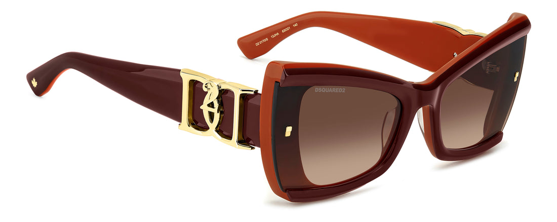 Translation missing: es.seo.product.type.gafas-de-sol dsquared2 d2 0170/s 12j ha marron butterfly femenino talla 63mm - Translation missing: es.seo.product.alt.imagen-secundaria