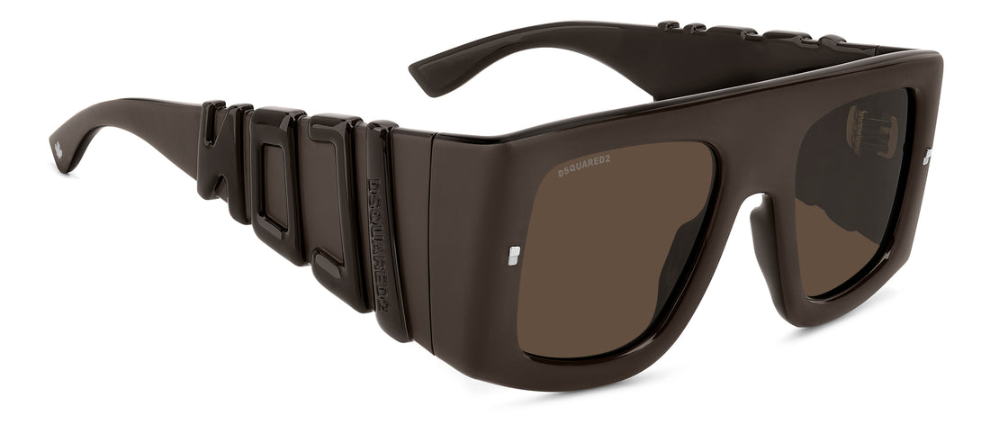 Translation missing: es.seo.product.type.gafas-de-sol dsquared2 icon 0024/s yz4 70 marron rectangular masculino talla 54mm - Translation missing: es.seo.product.alt.imagen-secundaria