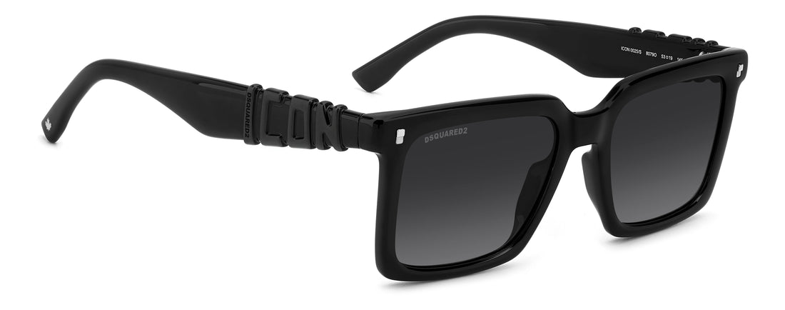 Translation missing: es.seo.product.type.gafas-de-sol dsquared2 icon 0025/s 807 9o negro rectangular masculino talla 53mm - Translation missing: es.seo.product.alt.imagen-secundaria