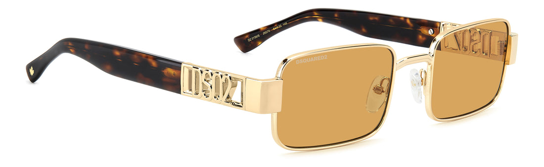 Translation missing: es.seo.product.type.gafas-de-sol dsquared2 d2 0156/s j5g 70 dorado rectangular masculino talla 54mm - Translation missing: es.seo.product.alt.imagen-secundaria