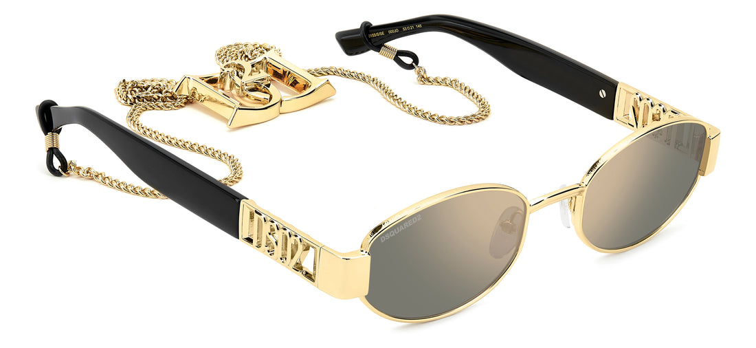Translation missing: es.seo.product.type.gafas-de-sol dsquared2 d2 0155/s/se 000 jo dorado oval masculino talla 53mm - Translation missing: es.seo.product.alt.imagen-secundaria