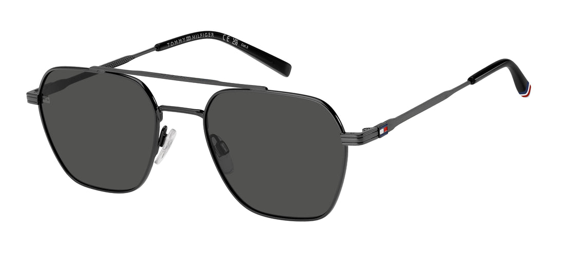 Translation missing: es.seo.product.type.gafas-de-sol tommy hilfiger th 2192/s v81 ir negro rectangular masculino talla 55mm - Translation missing: es.seo.product.alt.imagen-principal