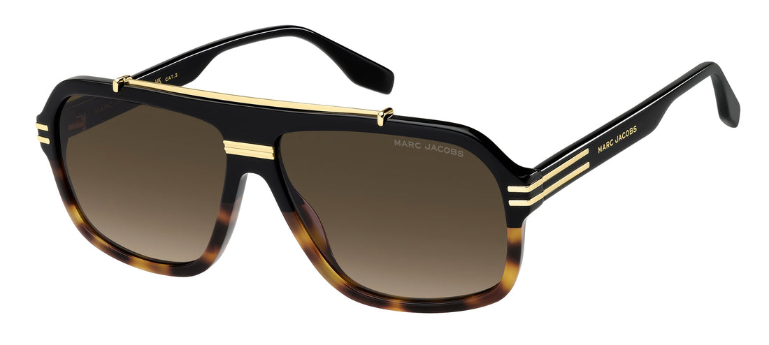 Translation missing: es.seo.product.type.gafas-de-sol marc jacobs marc 840/s w4a ha negro rectangular masculino talla 60mm - Translation missing: es.seo.product.alt.imagen-principal