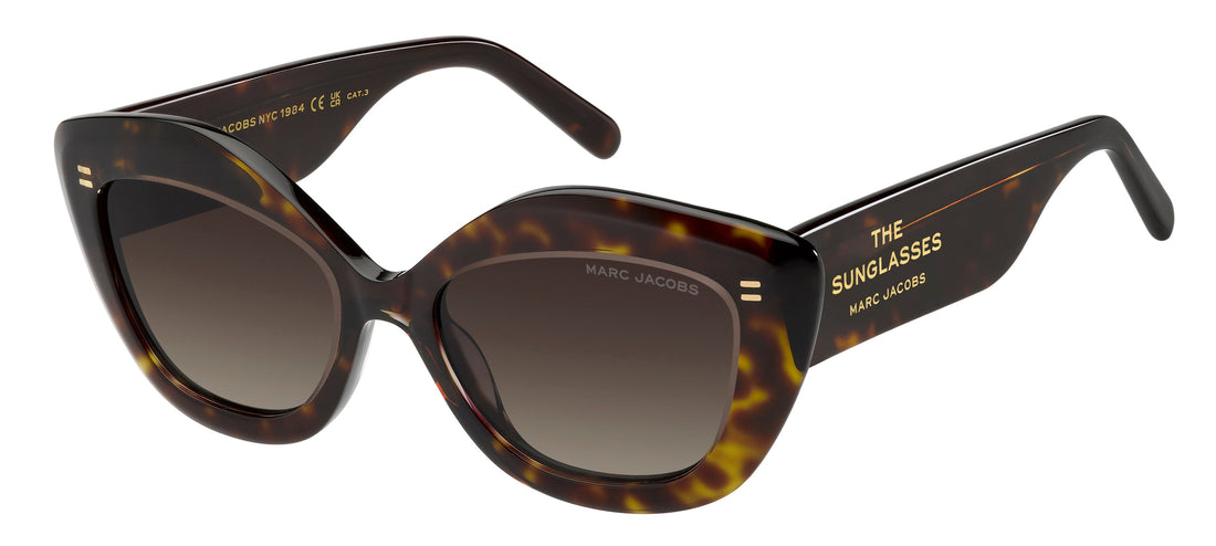 Translation missing: es.seo.product.type.gafas-de-sol marc jacobs marc 800/s aio ha havana rectangular femenino talla 52mm - Translation missing: es.seo.product.alt.imagen-principal