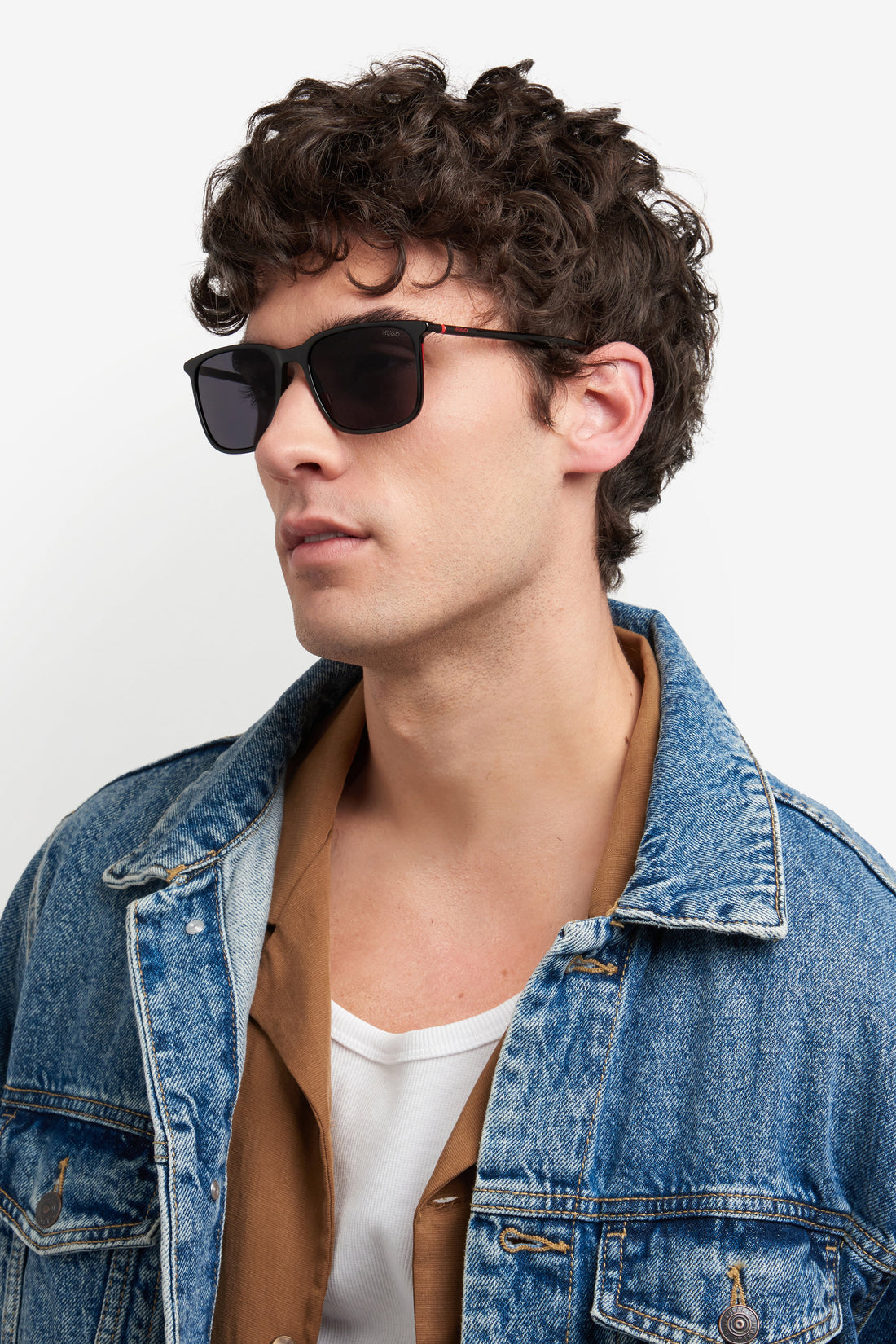 Translation missing: es.seo.product.type.gafas-de-sol hugo hg 1344/s 807 ir negro rectangular masculino talla 55mm - Translation missing: es.seo.product.alt.imagen-secundaria