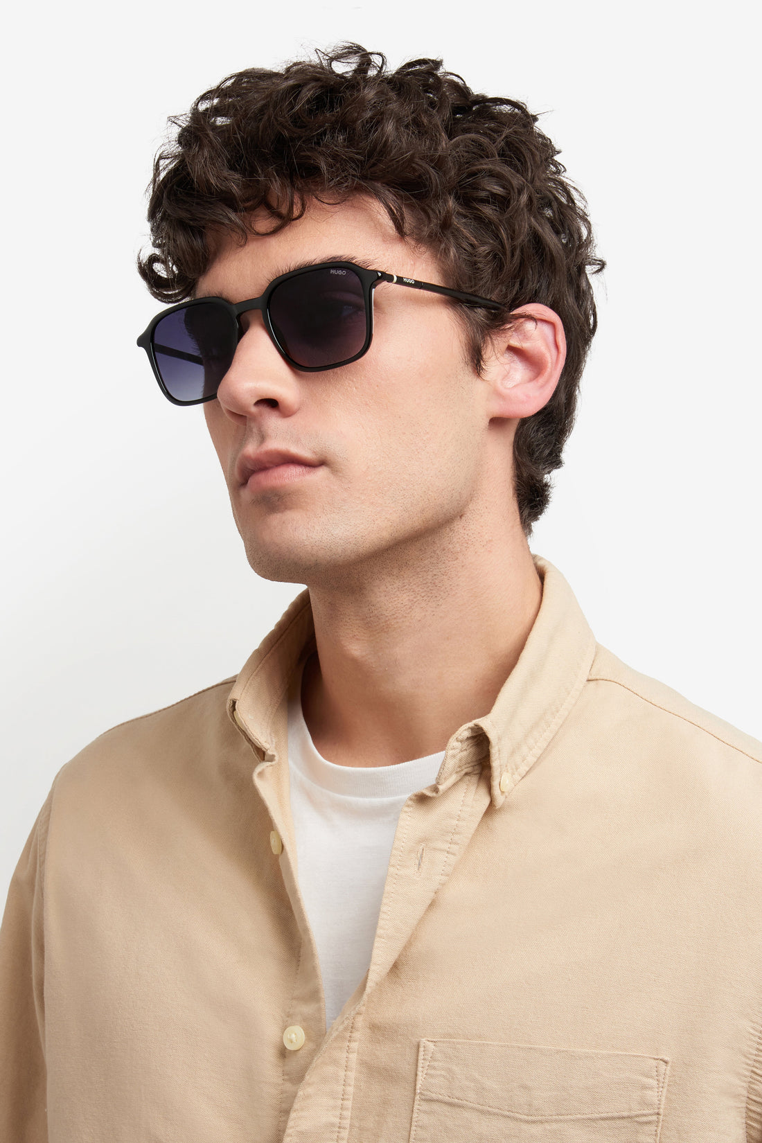 Translation missing: es.seo.product.type.gafas-de-sol hugo hg 1347/s 807 9o negro rectangular masculino talla 52mm - Translation missing: es.seo.product.alt.imagen-secundaria