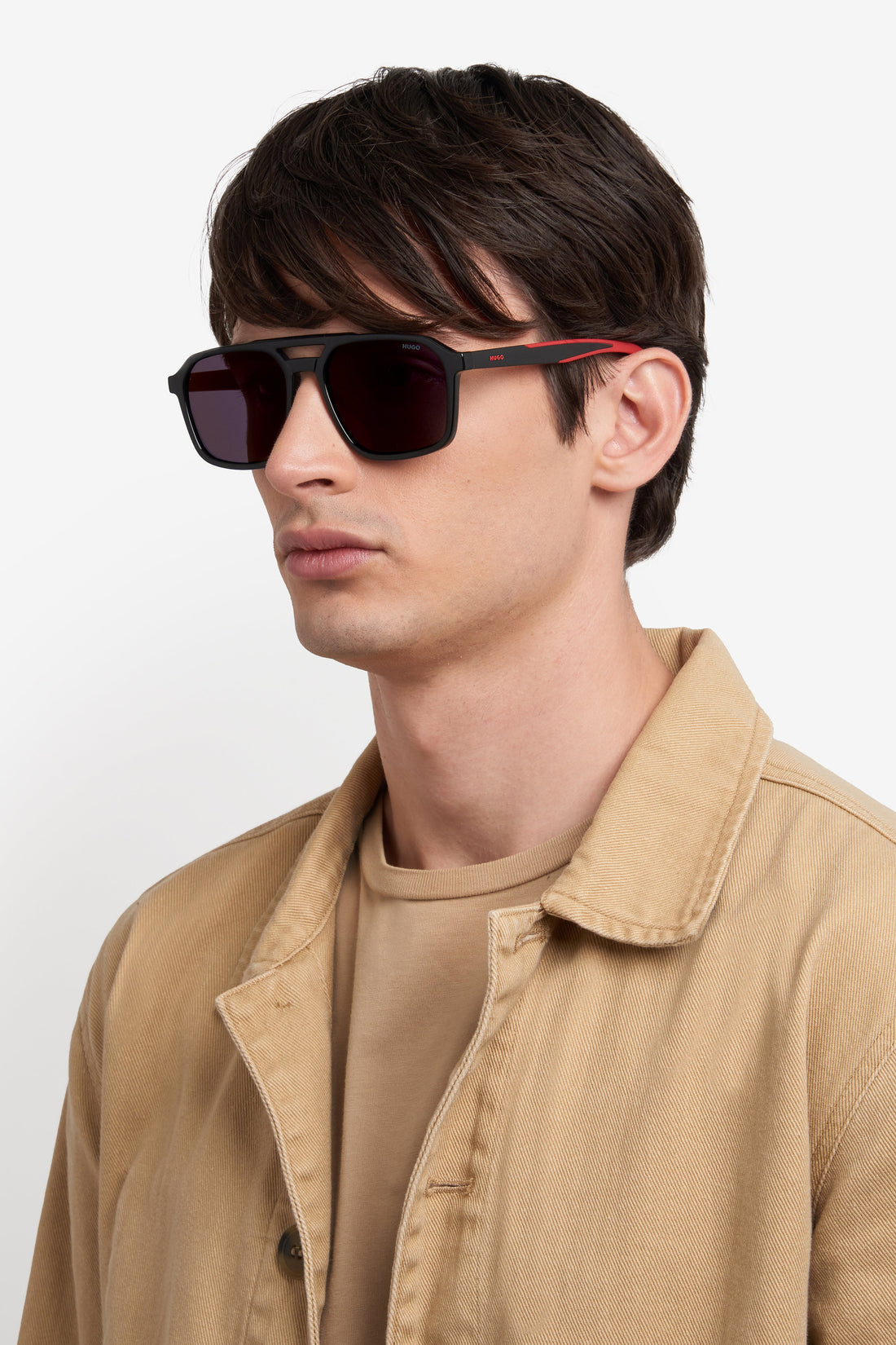 Translation missing: es.seo.product.type.gafas-de-sol hugo hg 1335/s 807 ao negro rectangular masculino talla 56mm - Translation missing: es.seo.product.alt.imagen-secundaria