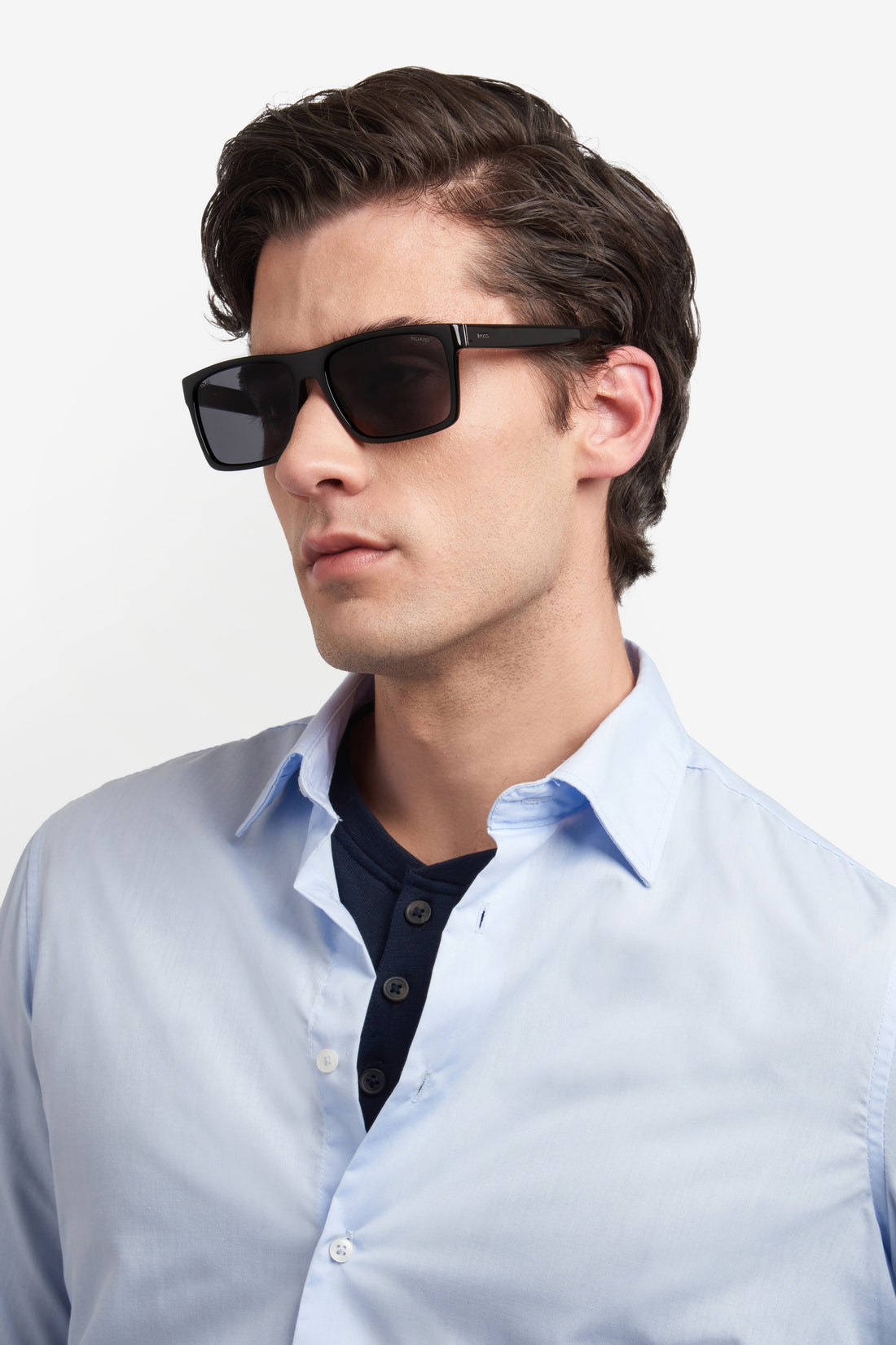 Translation missing: es.seo.product.type.gafas-de-sol hugo boss boss 1760/g/s 807 m9 negro rectangular masculino talla 59mm - Translation missing: es.seo.product.alt.imagen-secundaria