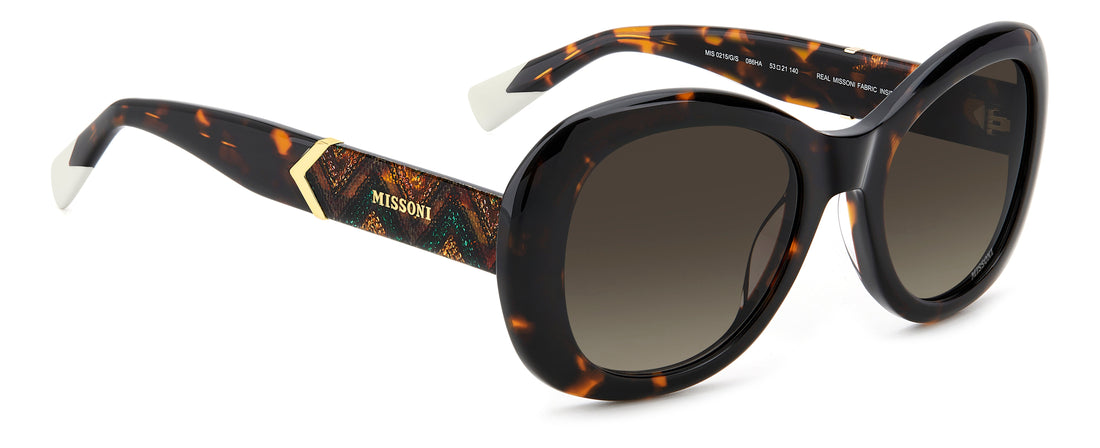 Translation missing: es.seo.product.type.gafas-de-sol missoni mis 0215/g/s 086 ha havana oval femenino talla 53mm - Translation missing: es.seo.product.alt.imagen-secundaria