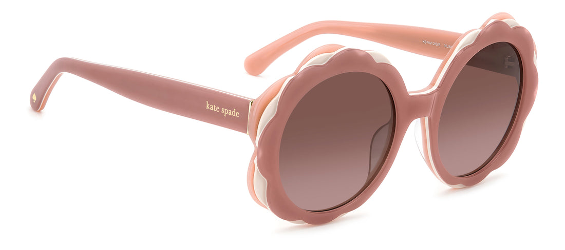 Translation missing: es.seo.product.type.gafas-de-sol kate spade ks vivi 2/g/s 35j 3x rosa round femenino talla 54mm - Translation missing: es.seo.product.alt.imagen-secundaria