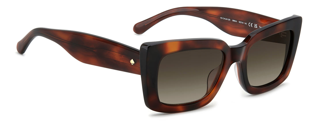 Translation missing: es.seo.product.type.gafas-de-sol kate spade ks cailin 2/s 086 ha havana rectangular femenino talla 52mm - Translation missing: es.seo.product.alt.imagen-secundaria