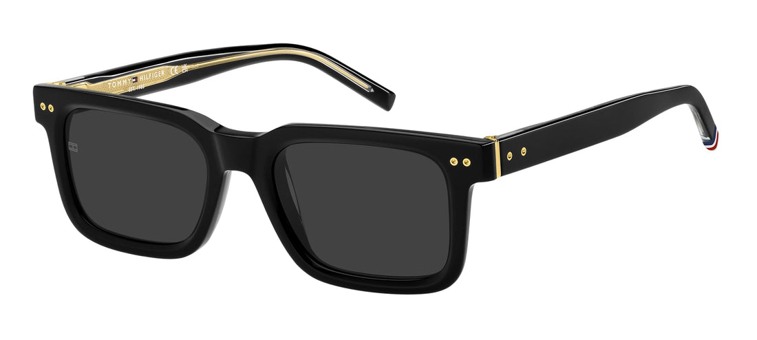 Translation missing: es.seo.product.type.gafas-de-sol tommy hilfiger th 85/s 2m2 ir negro rectangular masculino talla 52mm - Translation missing: es.seo.product.alt.imagen-principal