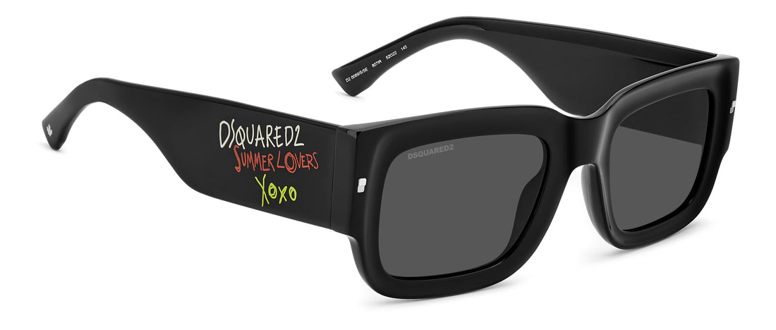 Translation missing: es.seo.product.type.gafas-de-sol dsquared2 d2 0089/s/se 807 ir negro rectangular masculino talla 52mm - Translation missing: es.seo.product.alt.imagen-secundaria