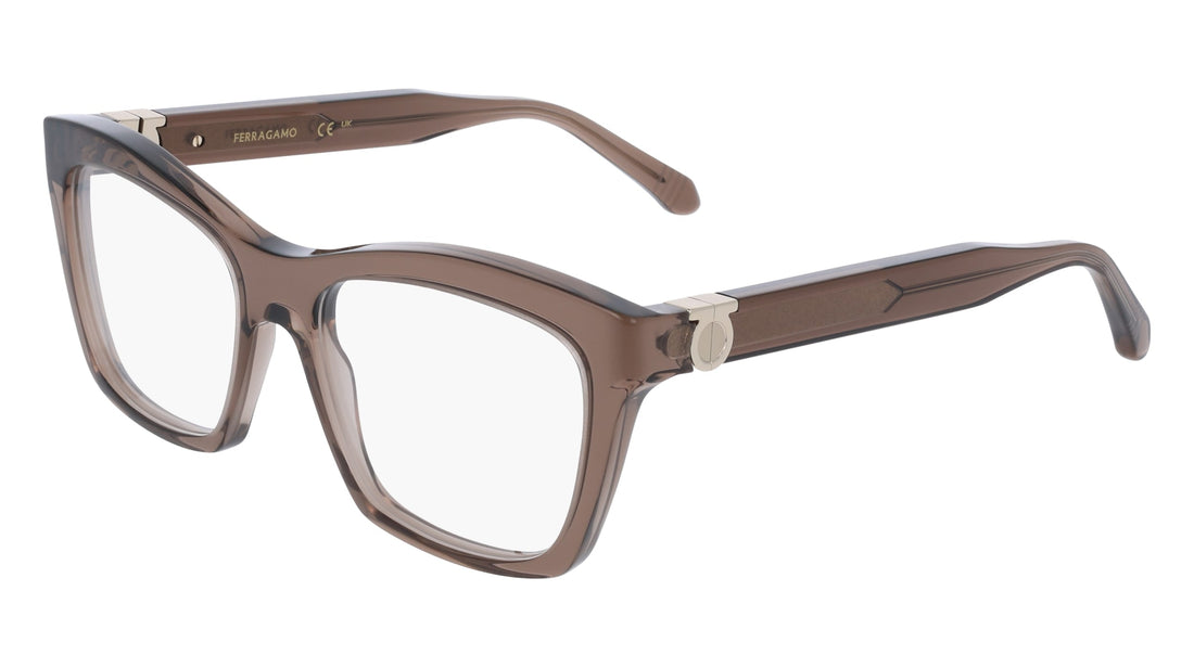 Translation missing: es.seo.product.type.gafas-graduadas ferragamo sf3022 232 marron rectangular femenino talla 53mm - Translation missing: es.seo.product.alt.imagen-secundaria