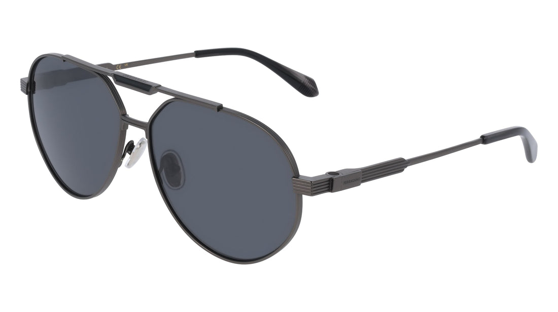 Translation missing: es.seo.product.type.gafas-de-sol ferragamo sf327s 018 gris pilot masculino talla 62mm - Translation missing: es.seo.product.alt.imagen-secundaria