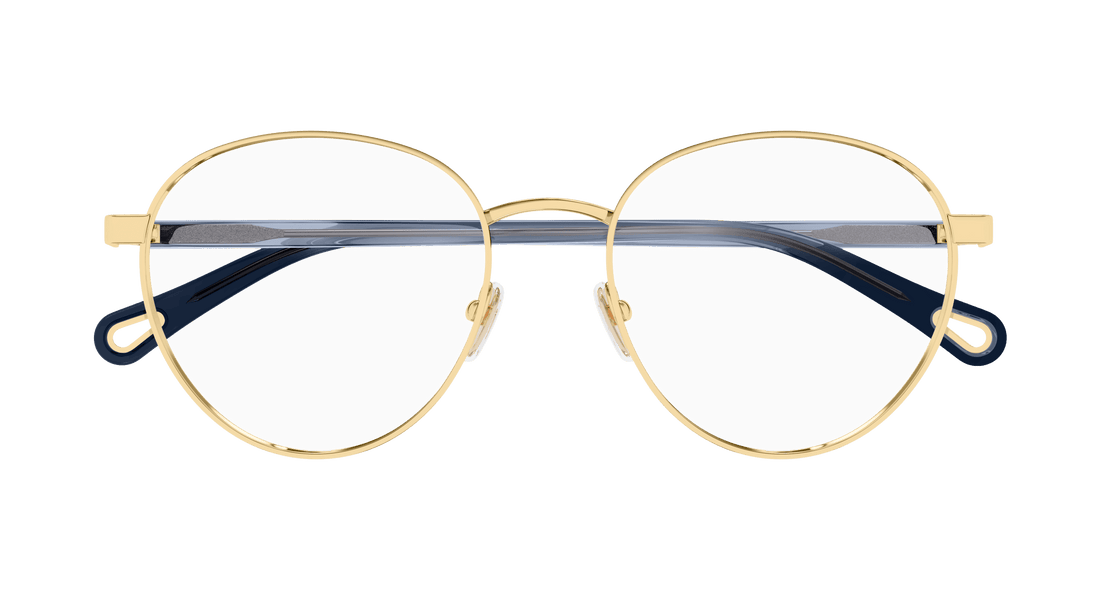 Translation missing: es.seo.product.type.gafas-graduadas chloé ch0269o 001 dorado round/oval/panthos femenino talla 53mm - Translation missing: es.seo.product.alt.imagen-secundaria